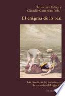 Libro El enigma de lo real