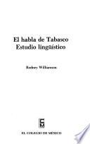 Libro El habla de Tabasco