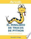 Libro El minilibro de trucos de python