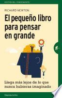 Libro El pequeño libro para pensar en grande