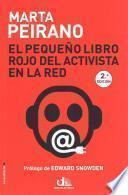 Libro El pequeño libro rojo del activista en la red