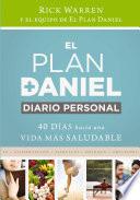 Libro El plan Daniel, diario personal