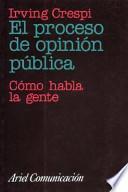 Libro El Proceso de Opinión Pública