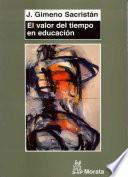 Libro El valor del tiempo en educación