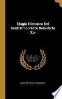 Libro Elogio Historico del Santisimo Padre Benedicto XIV