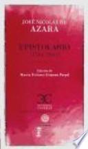 Libro Epistolario, 1784-1804