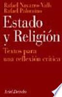Libro Estado y religión