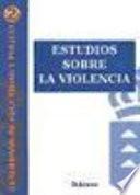 Libro Estudios sobre la violencia