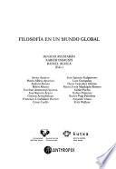 Libro Filosofía en un mundo global