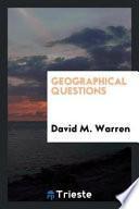 Libro Geographical Questions