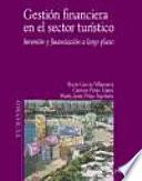 Libro Gestión financiera en el sector turístico