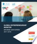 Libro Global Entrepreneurship Monitor. Informe GEM España 2017-2018