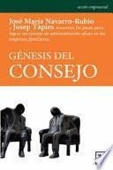 Libro Gnesis del consejo / Origin of advice