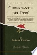 Gobernantes del Perú, Vol. 12