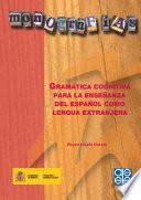 Libro Gramática cognitiva para la enseñanza del español como lengua extranjera