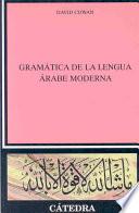 Libro Gramática de la lengua árabe moderna