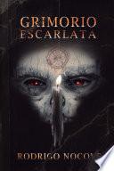 Libro Grimorio escarlata