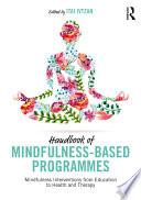 Libro Handbook of Mindfulness-Based Programmes