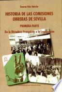 Libro Historia de las comisiones obreras de Sevilla