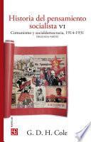 Libro Historia del pensamiento socialista, VI