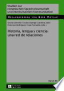 Libro Historia, lengua y ciencia