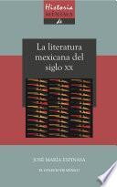 Libro Historia mínima de la literatura mexicana en el siglo XX
