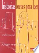 Libro Historias breves para leer