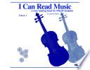 Libro I Can Read Music, Volume 1