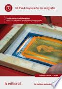 Libro Impresión en serigrafía. ARGI0310