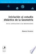 Libro Iniciación al estudio didáctico de la geometría