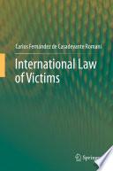 Libro International Law of Victims