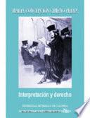 Libro Interpretación y derecho
