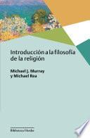 Libro Introducción a la filosofía de la religión