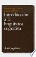 Libro Introducción a la lingüística cognitiva