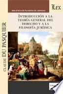 Libro Introducción a la Teoría General del Derecho y a la filosofía jurídica
