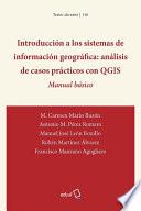 Libro Introducción a los sistemas de información geográfica: análisis de casos prácticos con QGIS