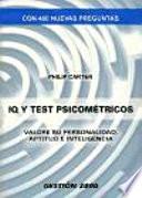 Libro IQ y tests psicométricos