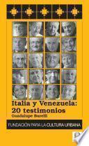 Libro Italia y Venezuela: 20 testimonios