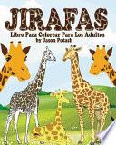 Libro Jirafas Libro Para Colorear Para Los Adultos