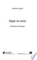 Libro Jugar en serio