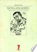 Libro Karl Kraus, satírico apocalíptico