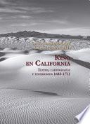 Libro Kino en California. Textos, cartografías y testimonios 1683-1711