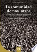 Libro La comunidad de “nos-otros”