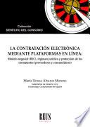 Libro La contratación electrónica mediante plataformas en línea