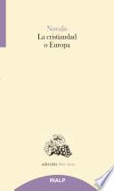 Libro La cristiandad o Europa