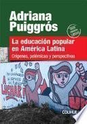 Libro La educación popular en América Latina