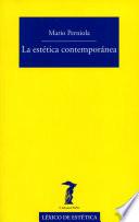 Libro La estética contemporánea