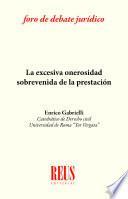 Libro La excesiva onerosidad sobrevenida de la prestación