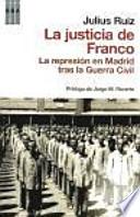 Libro La justicia de Franco