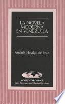 Libro La novela moderna en Venezuela